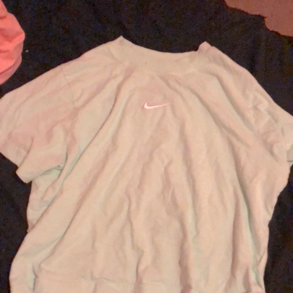 Blue Nike tee